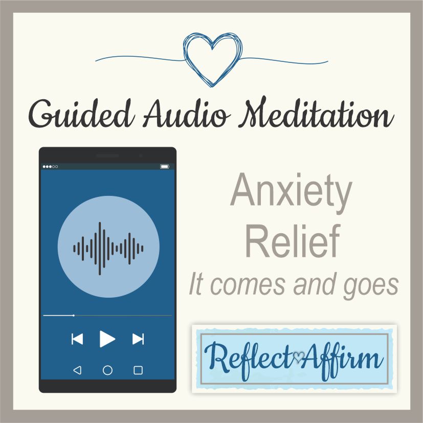 The 15 minute Audio Guided Mediation for Anxiety Relief MP3 - It Comes and Goes will help you to relieve anxiety naturally using meditation and other relaxation techniques.