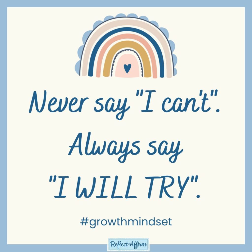 Have you considered your mindset. How about a growth mindset? Why is a growth mindset important? Read more from ReflectAffirm.com