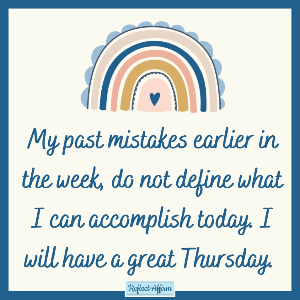 Thursday Affirmations